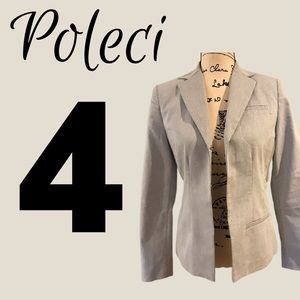 ‼️ ‼️ ONE DAY SALE‼️‼️ Poleci Striped Blazer